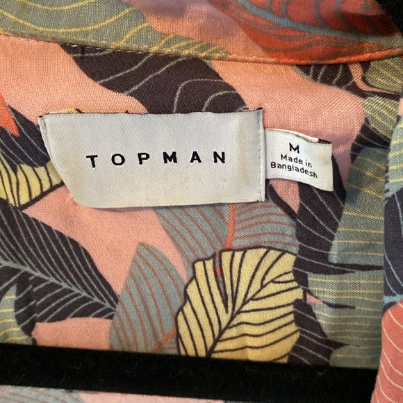 TOPMAN short sleeve button up - Picture 2 of 2